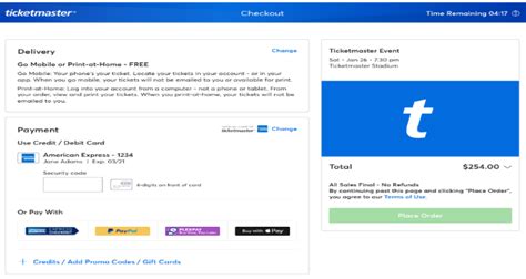 [OR-IEH-01] guide me. . Ticketmaster u533